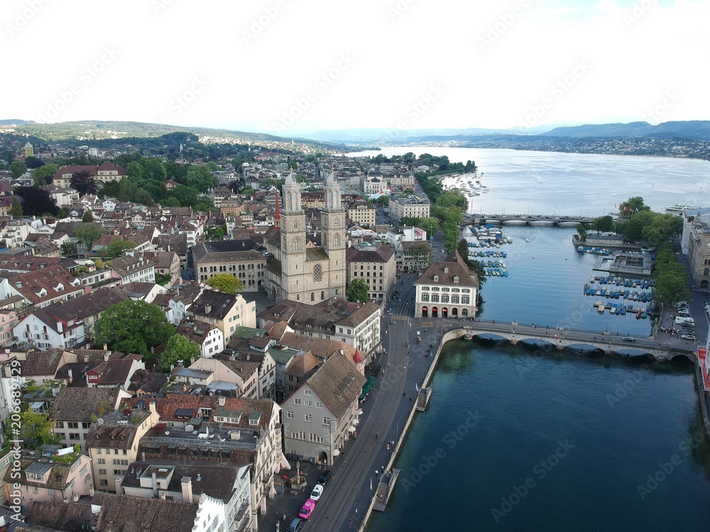 Grossmünster - Zurich, Switzerland 2018