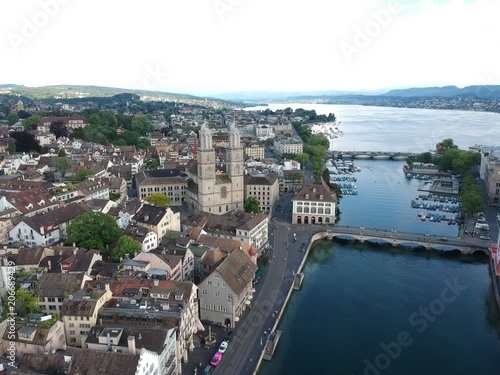 Grossmünster - Zurich, Switzerland 2018 © o_laparoto