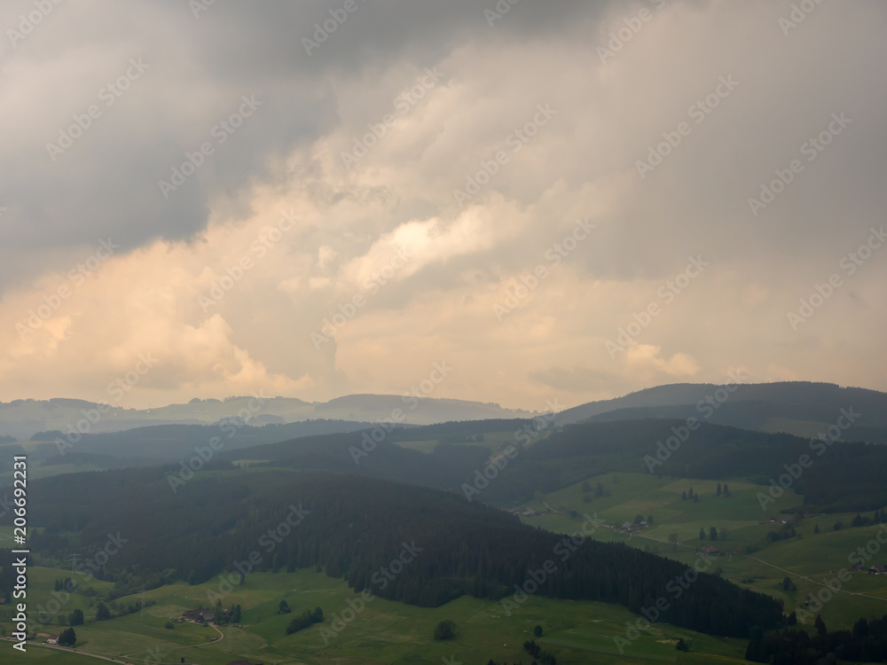 Gewitter im Hochschwarzwald