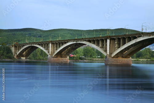 Communal bridge in Krasnoyarsk. Russia © Andrey Shevchenko