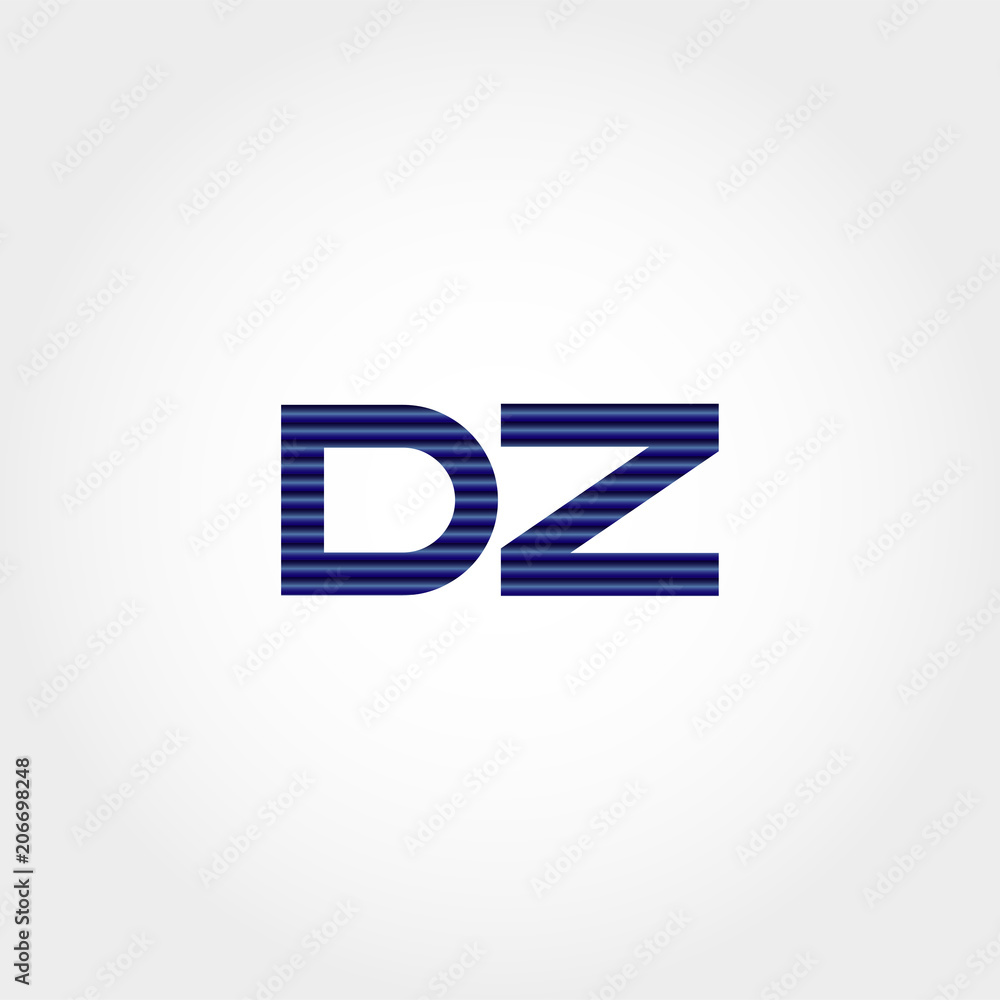 Initial Letter DZ Logo Template Vector Design Initial Letter DZ Logo Template Vector Design