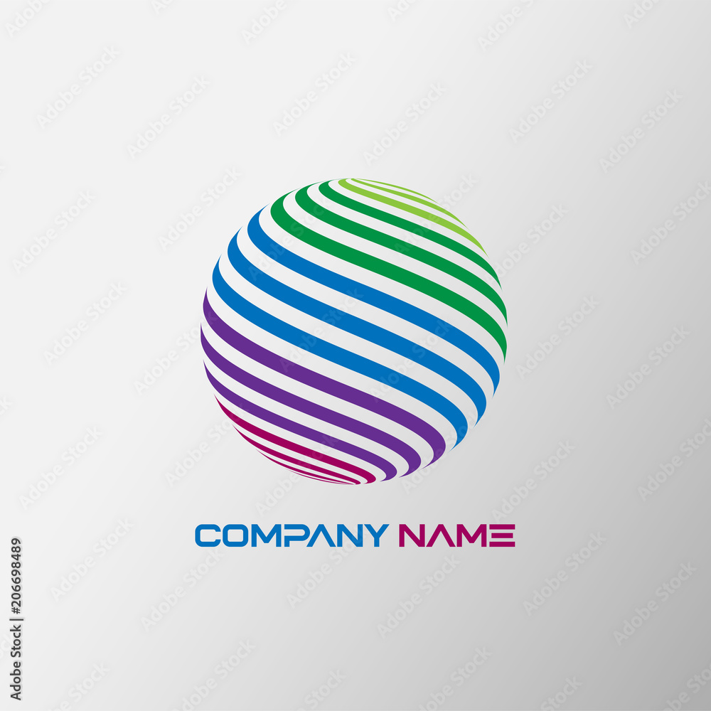 Abstract Logo Template Design Vector Abstract Logo Template Design Vector