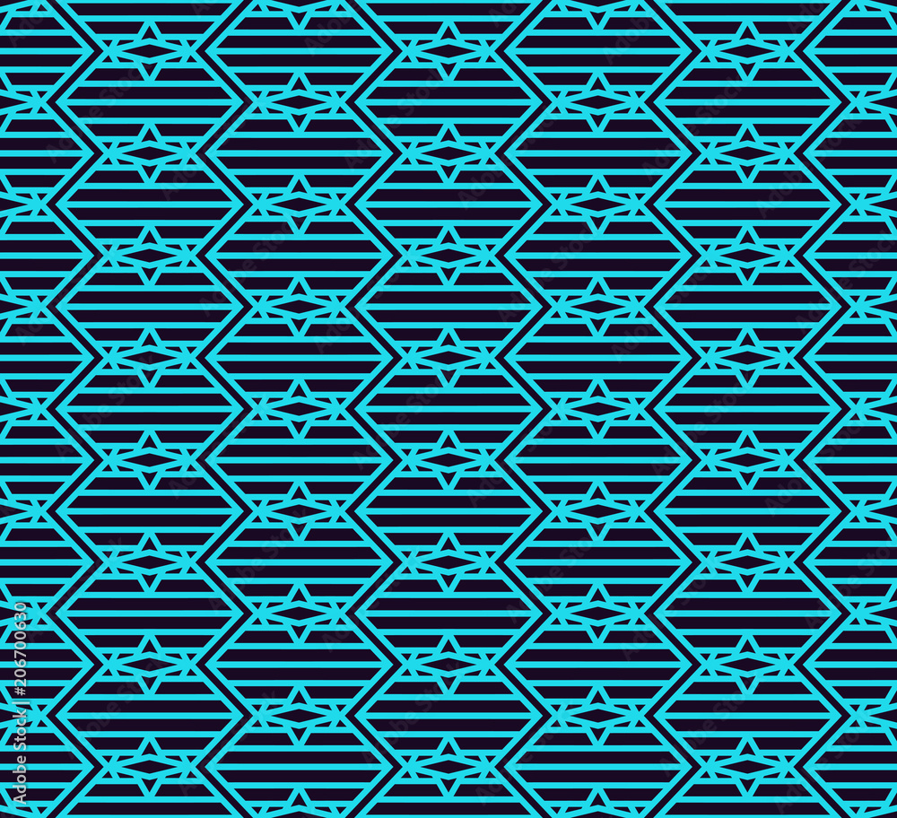 Vector seamless pattern. Modern stylish linear texture. Repeating geometric tiles with line elements. Vector seamless pattern. Modern stylish linear texture. Repeating geometric tiles with line elements.
