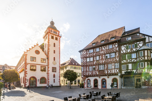 Mosbach, Rathaus, Marktplatz 