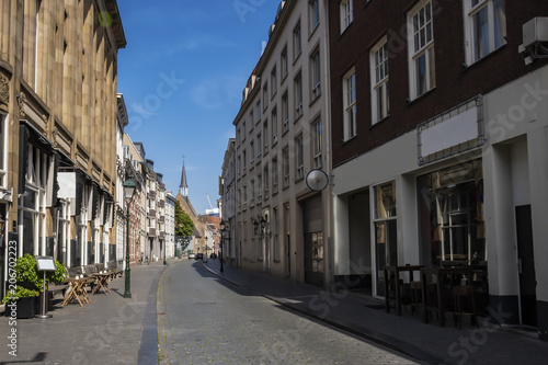 Typical street of the city of Breda. Netherlands Netherlands © MAEKFOTO
