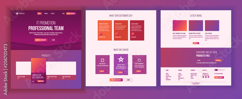 Web Page Design Vector. Website Business Screen. Internet Traffic. Shopping Online Landing Template. Corporate Dividend. Planning Strategy. Financial Mining. Illustration