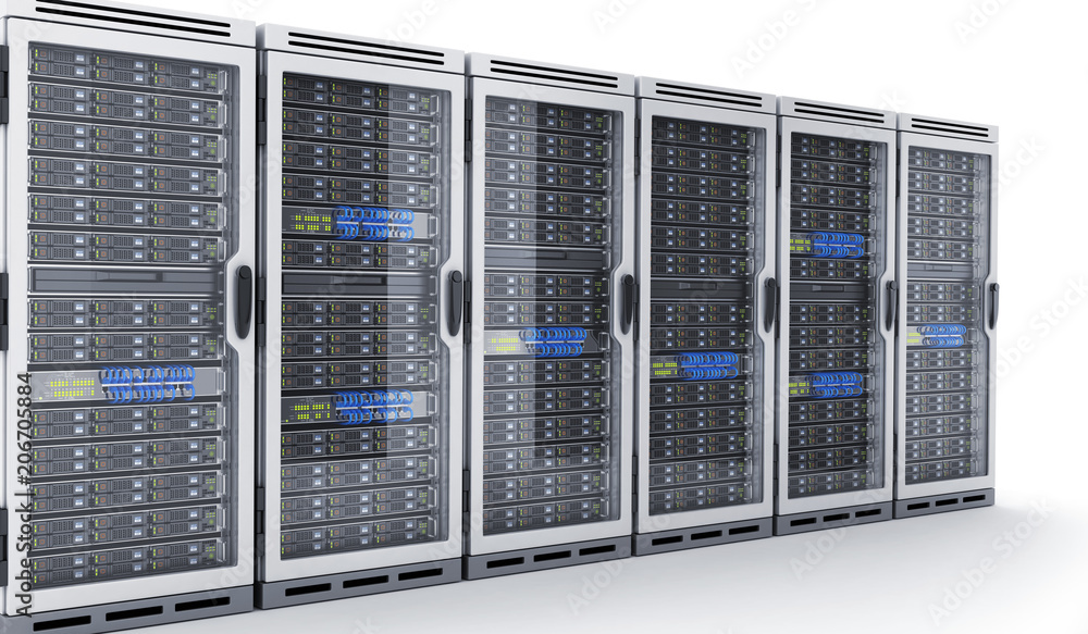 Many modern servers. Large database