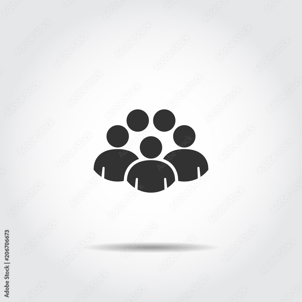 People Icons work group Team Vector People Icons work group Team Vector
