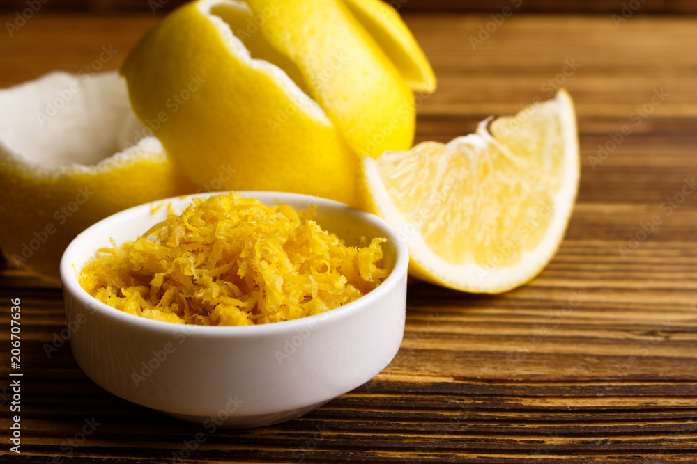 Lemon and juice on a wooden background Lemon and juice on a wooden background