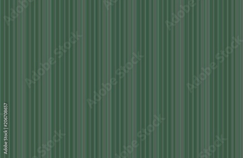 Gray Green Thin Stripe Ribbed Background. Vertical or horizontal background with stripes of varying widths for a ridged appearance, primarily in shades of green and silvery gray with black.