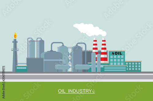 Vector Oil refinery.