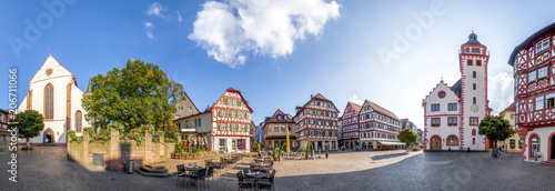 Mosbach, Marktplatz und Rathaus  photo