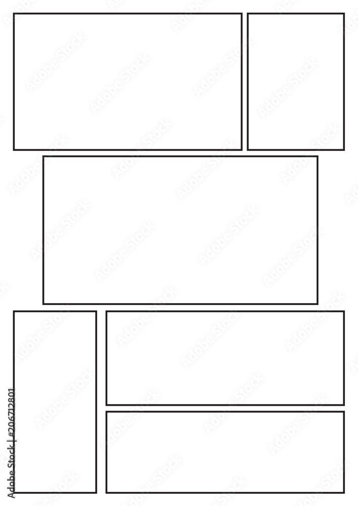 manga storyboard layout template for rapidly create the comic book manga storyboard layout template for rapidly create the comic book
