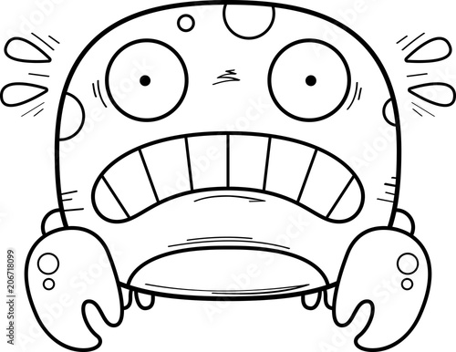Scared Little Crab