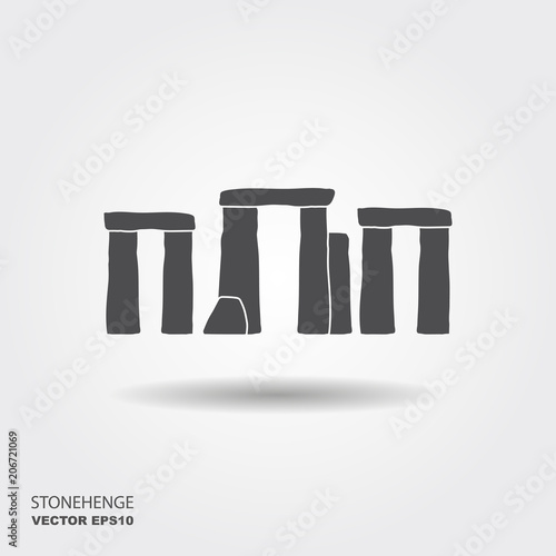 stonehenge vector icon