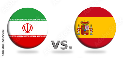 Free Download Russia 2018 Group B Iran versus Spain - GFXLoad