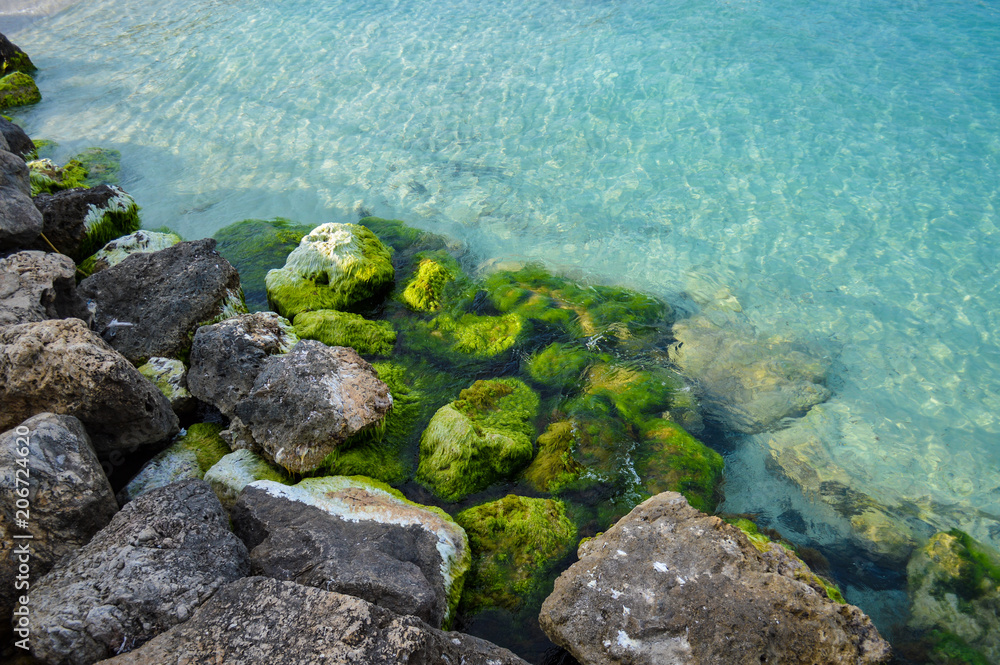 ROCKS AND WATER