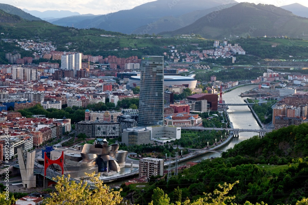 View of Bilbao from Artxanda