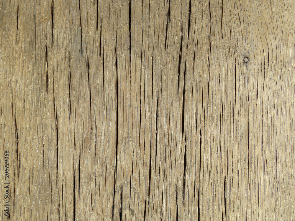 Old wood texture with cracks. Wooden flooring background