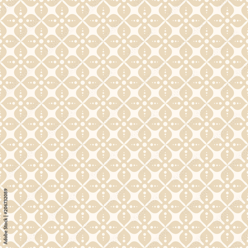 Abstract flower of four petals seamless pattern. Abstract flower of four petals seamless pattern.