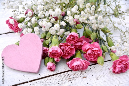 Grußkarte - Blumenstrauß - ...