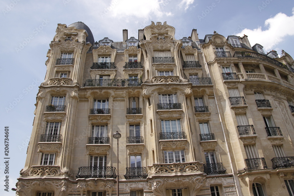 Immeuble du quartier Saint Lambert à Paris	