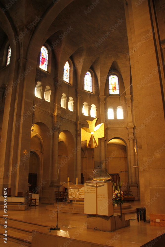 Autel de l'église Saint Lambert de Vaugirard à Paris