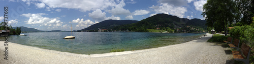 Blick auf den Tegernsee