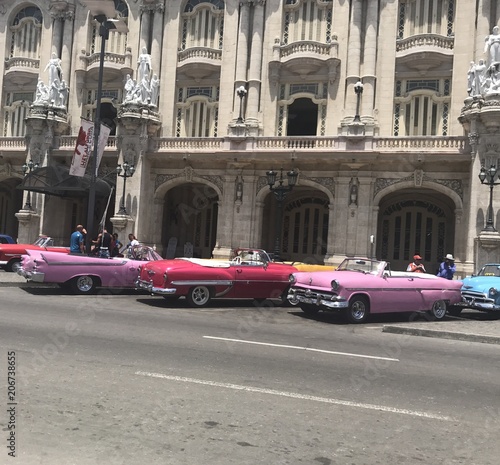 Havanna ,Kuba, Oldtimer, bunt, Autos 