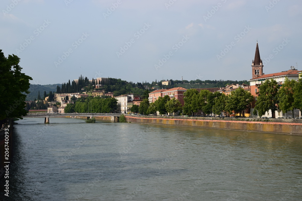 Fototapeta premium Verona - Adige