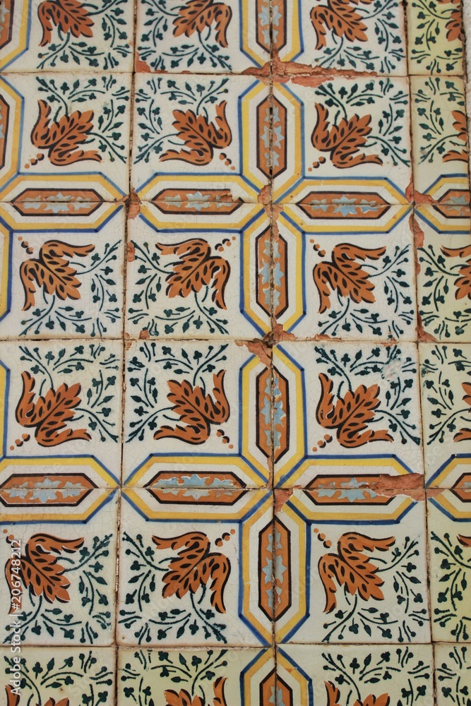 Colorful tiles of Lisbon Colorful tiles of Lisbon