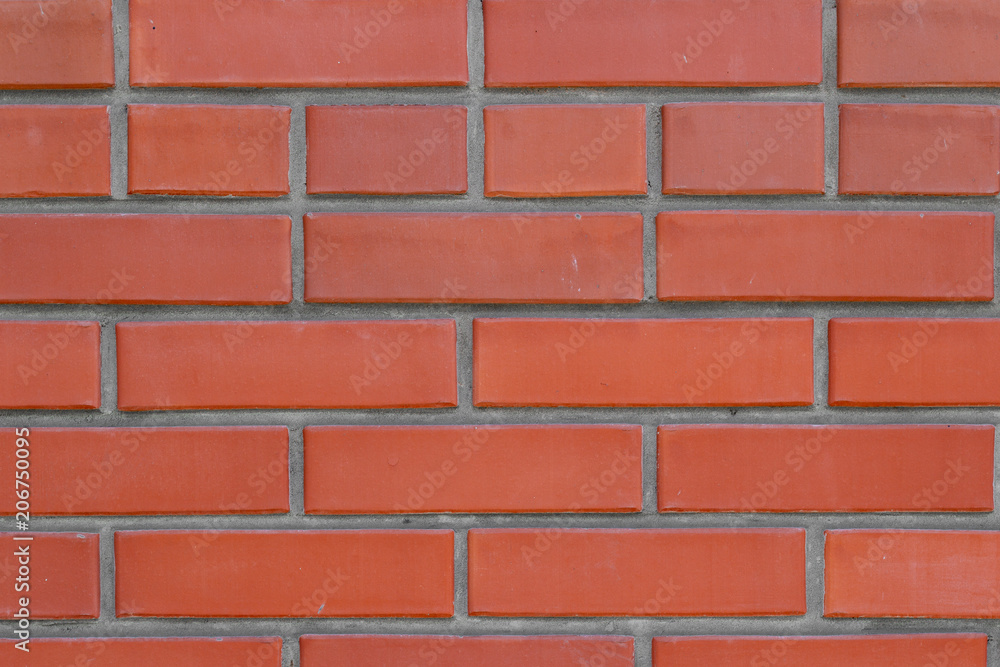 Texture of a red brick wall background Texture of a red brick wall background
