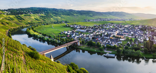 Blick auf Trittenheim photo