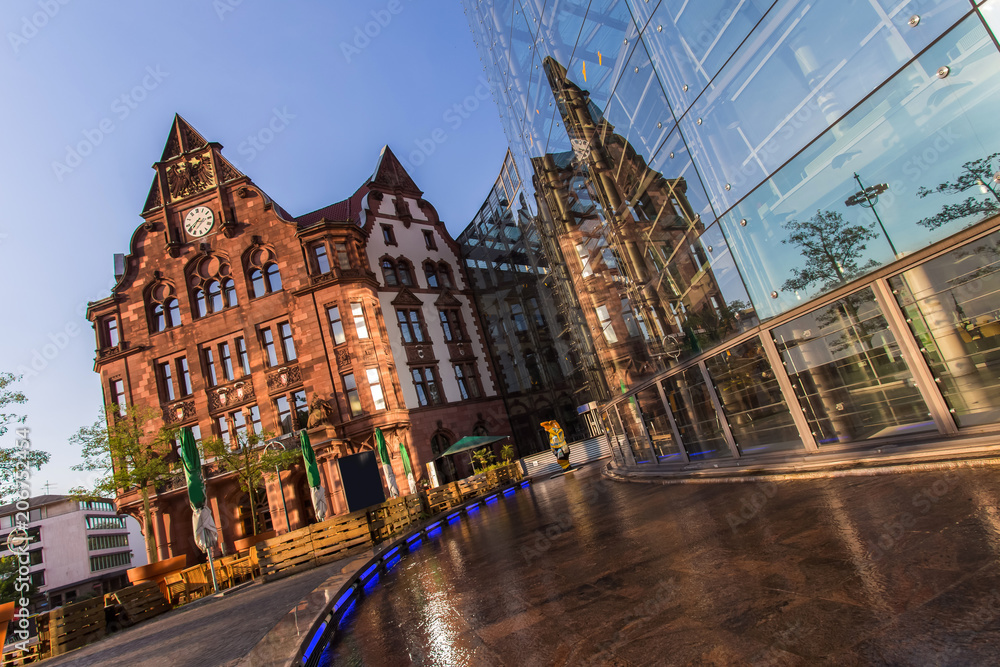 Naklejka premium dortmund historic city hall germany