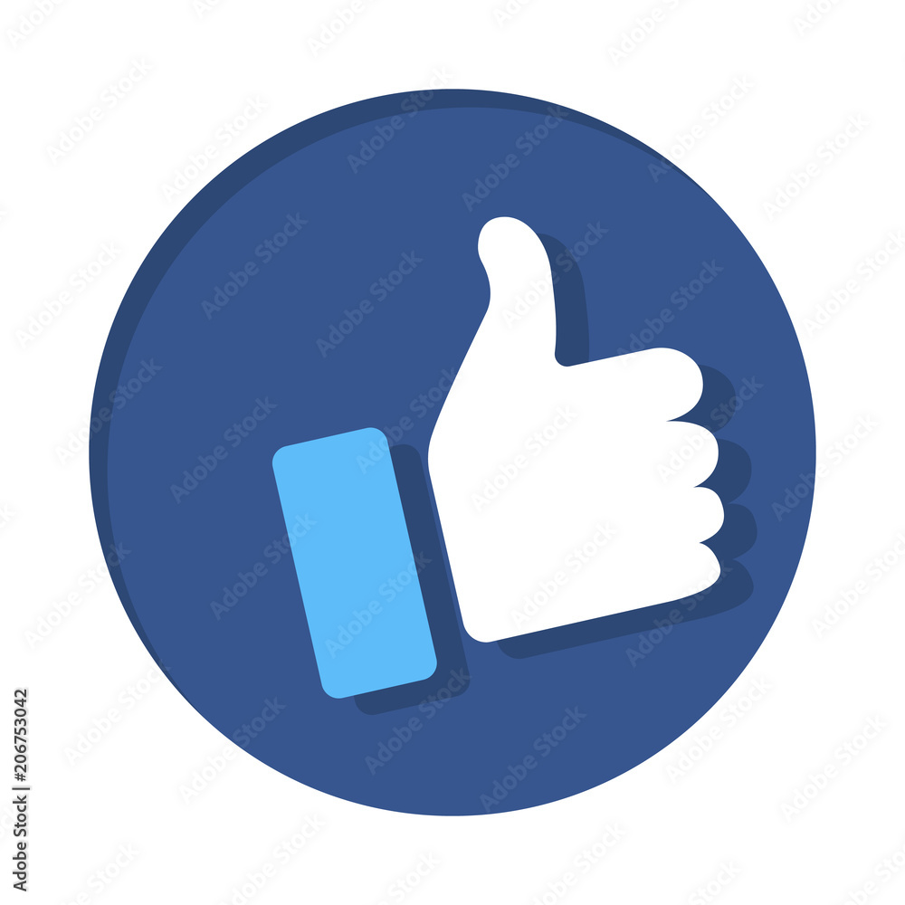 Like Icon. Thumb UP, Hand or Finger Illustration or Finger Illustration on blue Background. Symbol of positive. Rate Choice for Social Media, Web and Apps. Vector illustration. Like Icon. Thumb UP, Hand or Finger Illustration or Finger Illustration on blue Background. Symbol of positive. Rate Choice for Social Media, Web and Apps. Vector illustration.
