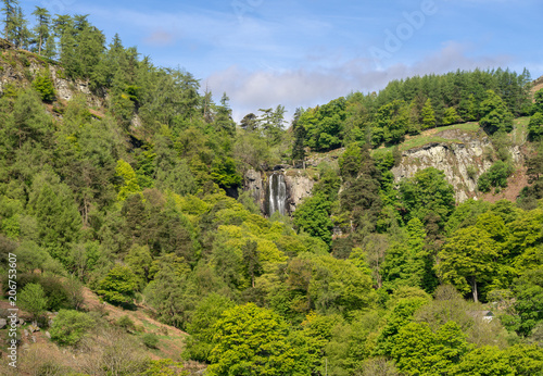 Small cascades at head of Pistyll Rhaeadr photo