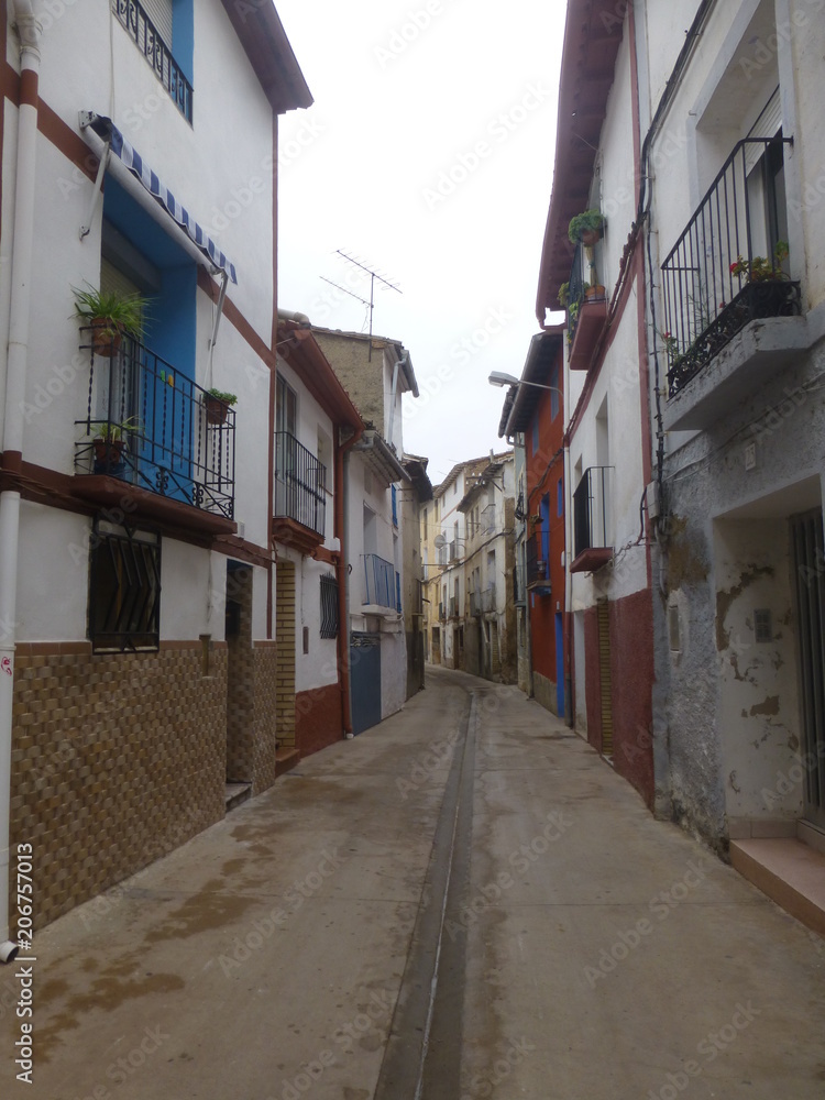 Fototapeta premium Alhama de Aragón, pueblo de la provincia de Zaragoza, Comunidad Autónoma de Aragón (España) Cuenta con un balneario de aguas termales