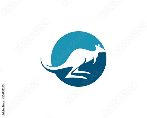 kangaroo Logo Template