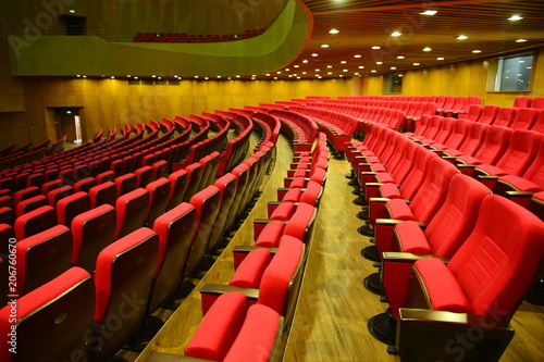 The auditorium seats