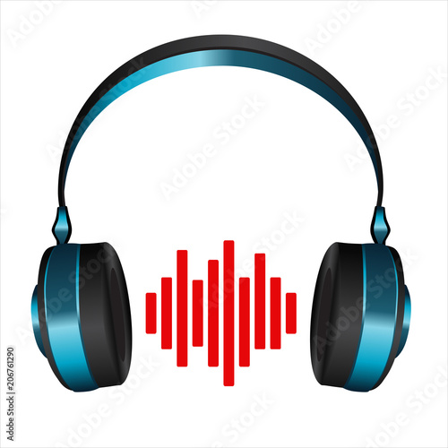 headphones illustration