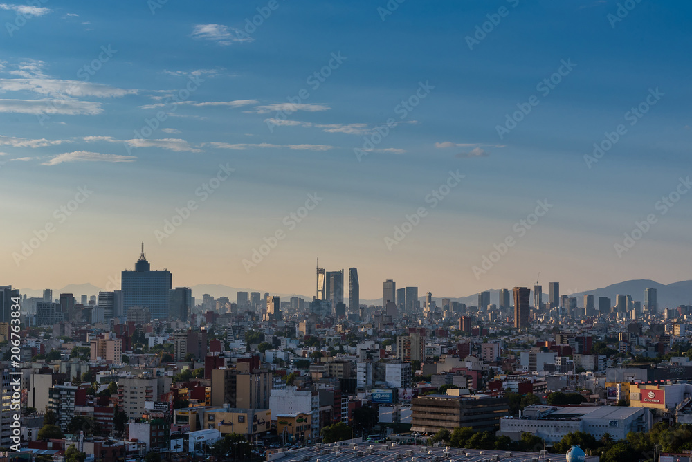 Mexico city Skyline