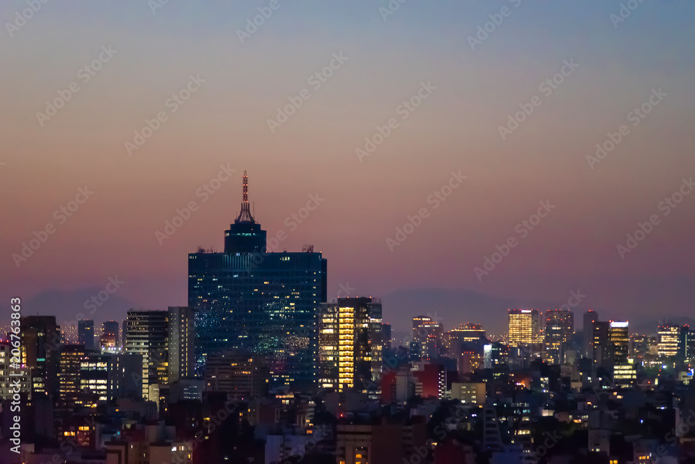 Mexico city Skyline