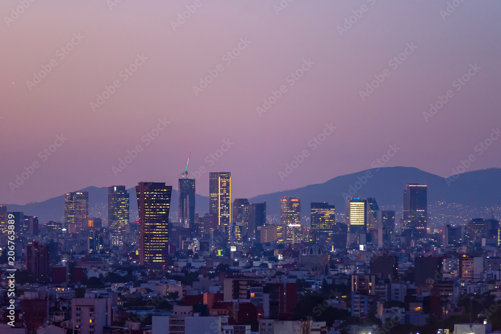 Mexico city Skyline