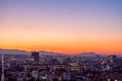 Mexico city Skyline © zsuriel