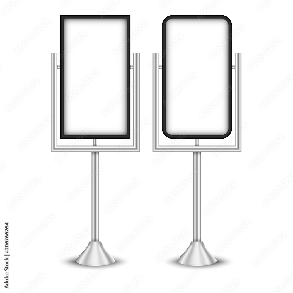 Signboard for advertising and entertainment, Vector design, Illustration Signboard for advertising and entertainment, Vector design, Illustration