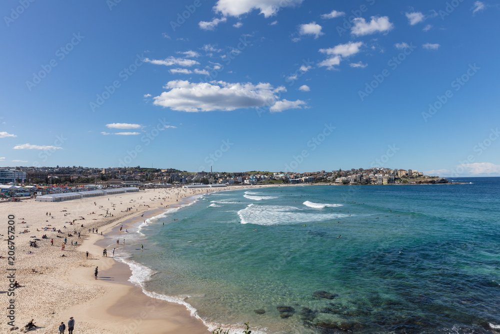 Bondi beach in Sydney, New South Wales, Australia