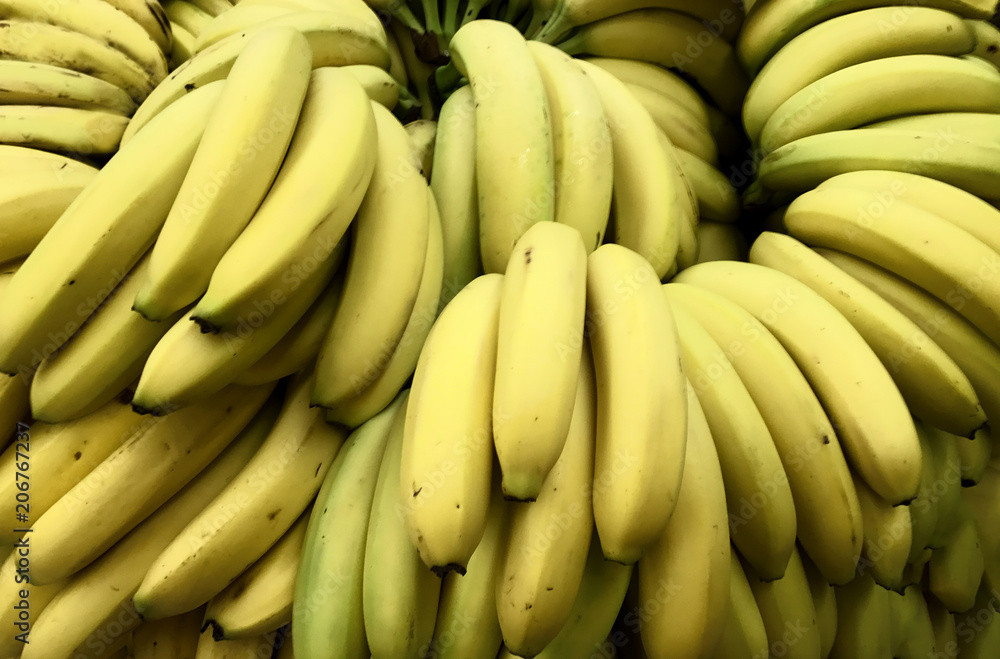 Bunch of Ripened Bananas. Photo image