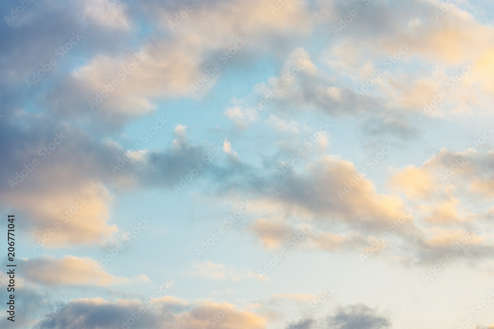 Obraz premium 美しい夕空