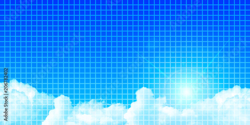 空　雲　風景　背景