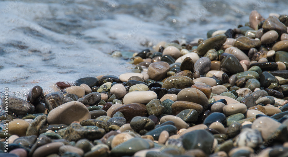 pebbles on the beach pebbles on the beach